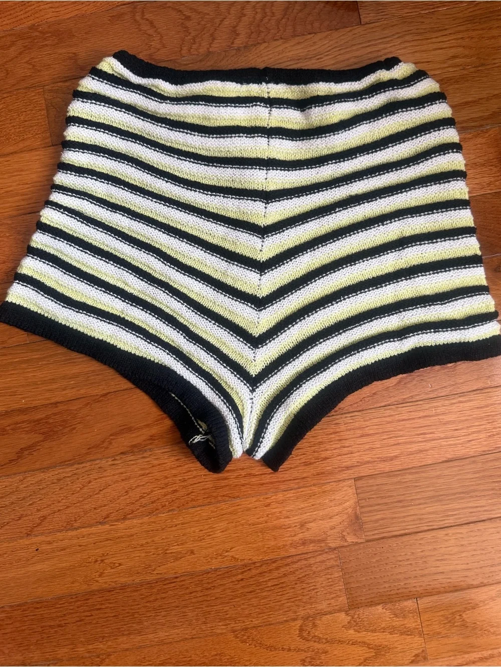 NWT Fashion Nova Striped Knit Halter Set S